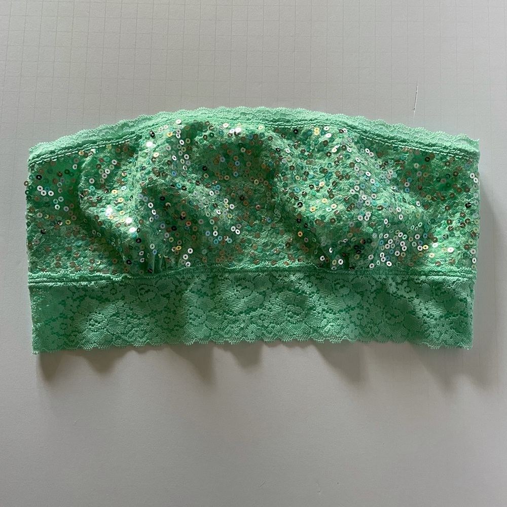 - Victoria Secret Sequin Bandeau Bra/Top NWOT